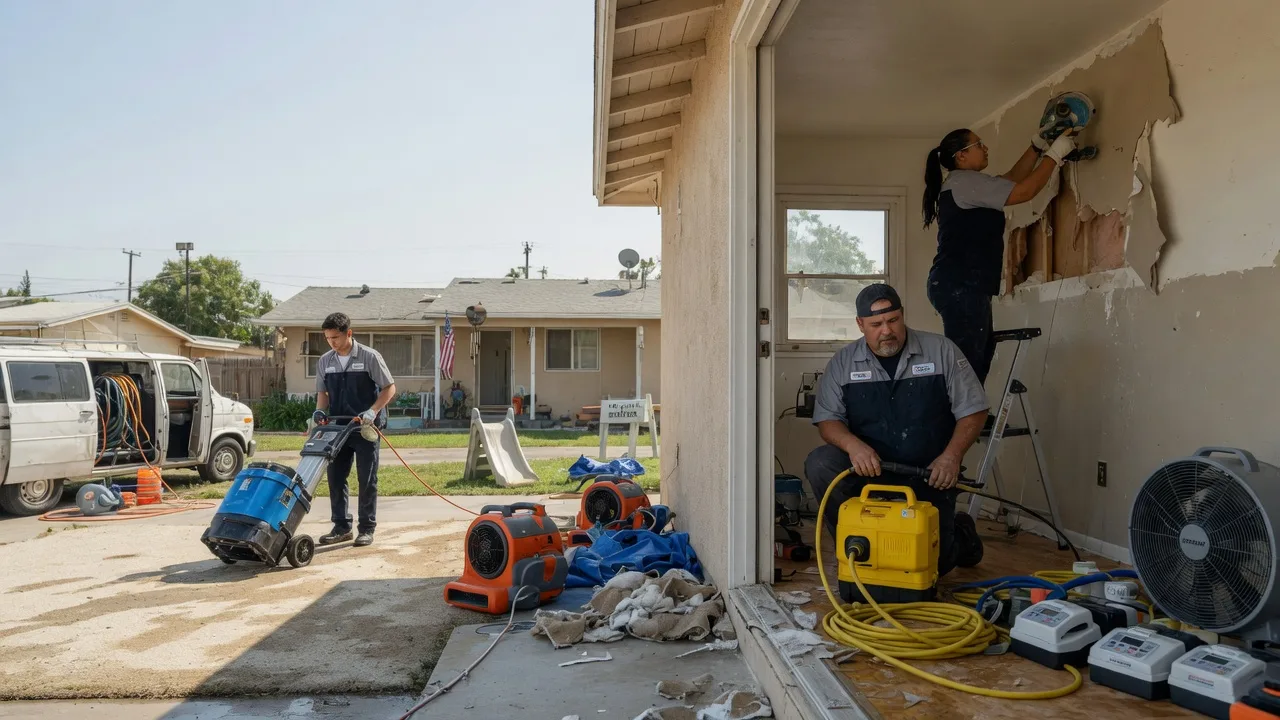 Water Damage Restoration in England, AR near me